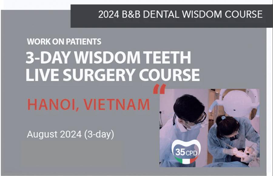 24' Wisdom Teeth Live Surgery Course in Hanoi