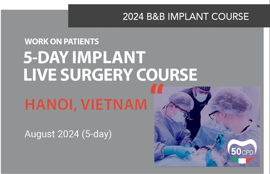 24' Live Implant Surgery Course in Hanoi