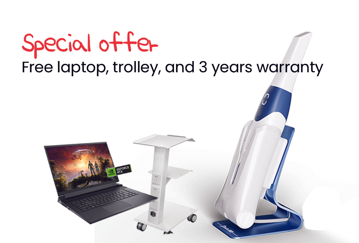 TRUE WIRELESS INTRAORAL SCANNER AS200E