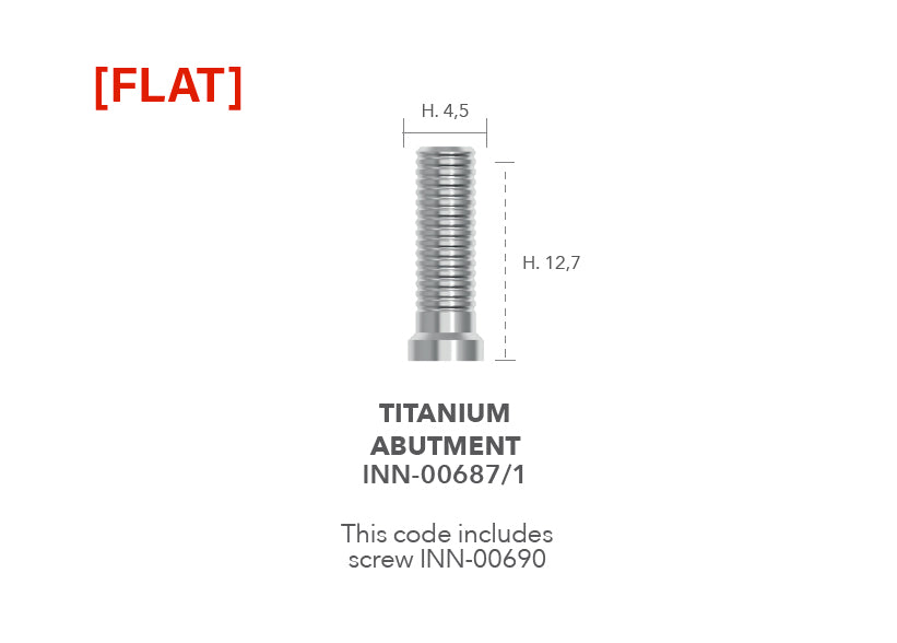 TEMPORARY ABUTMENTS [CONEXA] [MUA] [FLAT] [MONO]