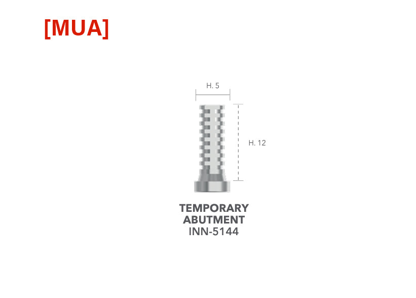 TEMPORARY ABUTMENTS [CONEXA] [MUA] [FLAT] [MONO]