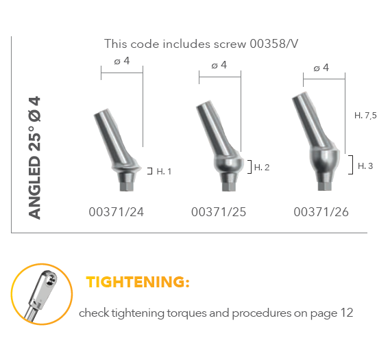 TITANIUM ABUTMENTS [SLIM]