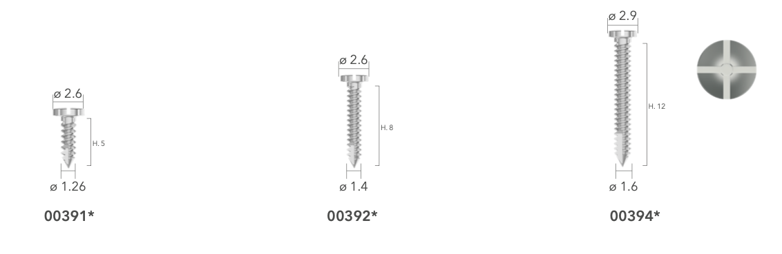 OSTEOSYNTHESIS SCREWS