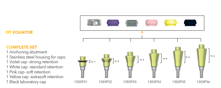 [OVERDENTURE] EQUATOR ABUTMENT