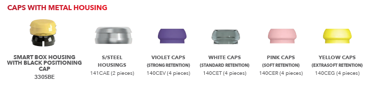 [OVERDENTURE] EQUATOR CAPS & METAL HOUSING