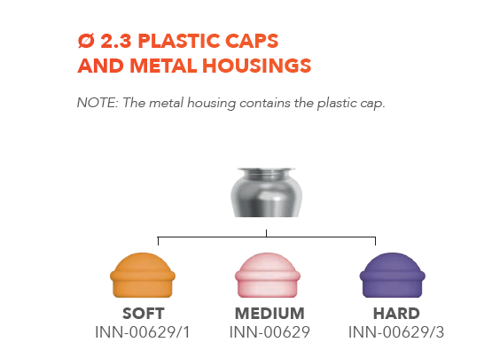 [OVERDENTURE] SPHERICAL CAPS & METAL HOUSING