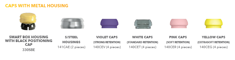 [OVERDENTURE] EQUATOR CAPS & METAL HOUSING