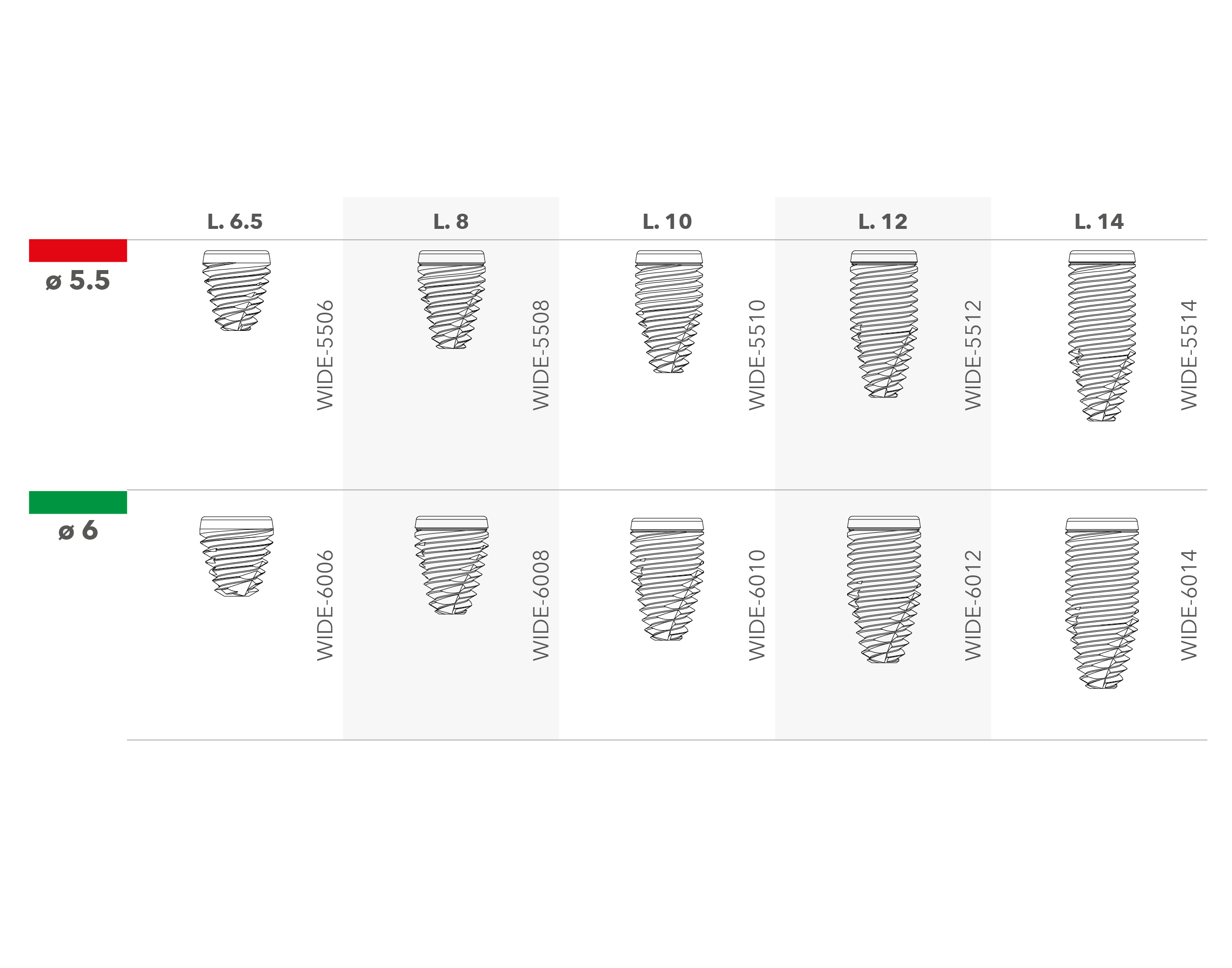 DURA-VIT WIDE IMPLANT